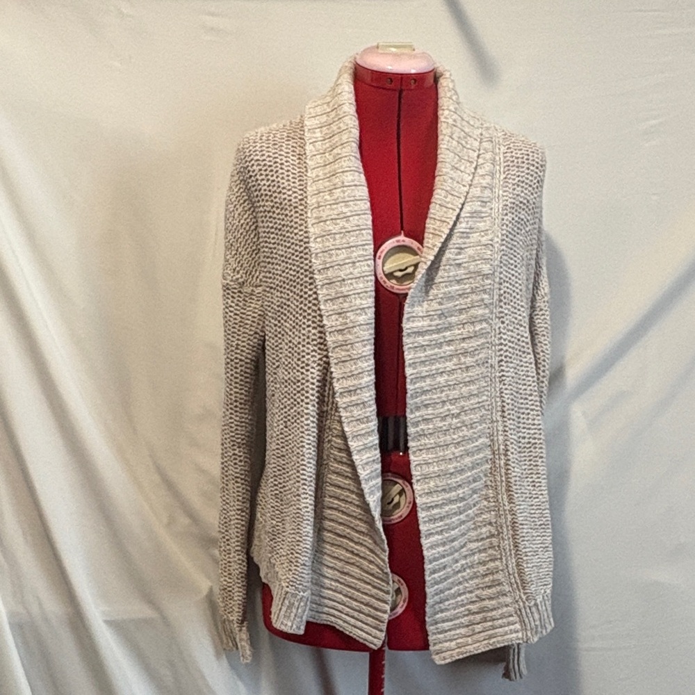 Garage Cream Knit Cardigan XS250